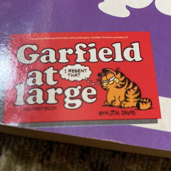 Vintage 1970s, one Garfield fat cat three pack +2 other books - Picture 3 of 7